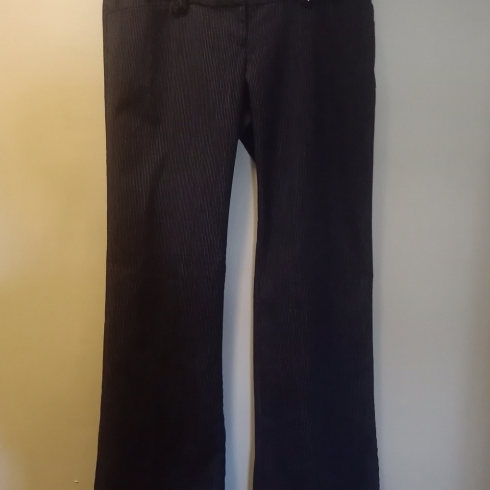 XXI Navy Blue Trousers with Subtle Stitch Detail ~ Free Shipping! ☆